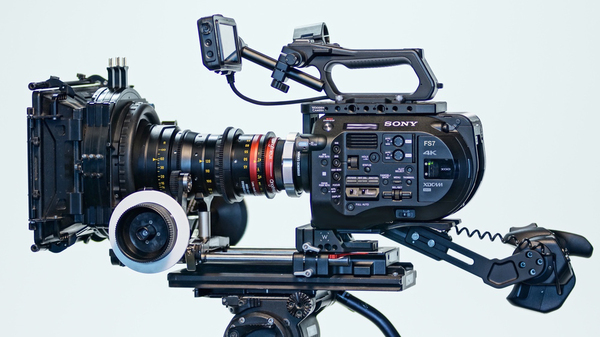 Camcorders Strike Back (Sony FS7) - My, The television, Movie camera, Telecamera, Technics, Electronics, Camera, Video, Longpost