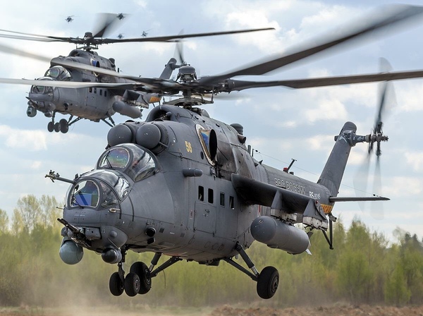 Mi-35M - Russian transport and combat helicopter - , Helicopter, , Russian helicopters