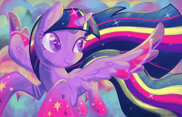 Twilight Sparkle Rainbow Power