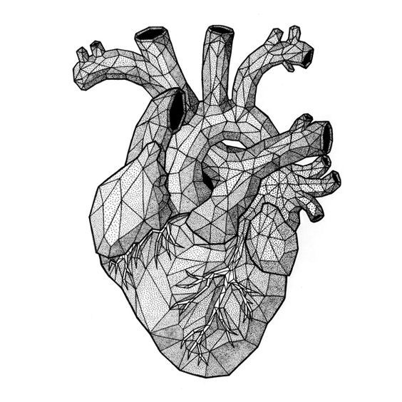 Sketch Collection: Heart - Llt, Longpost, Tattoo, Sketch, Heart, A selection