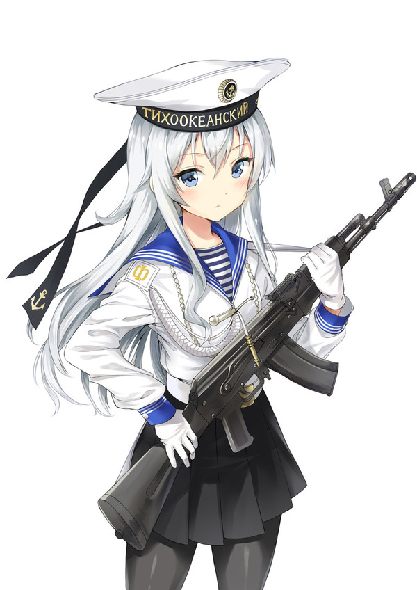 Hibiki/Verniy , Kantai Collection, Hibiki, Verniy, Anime Art