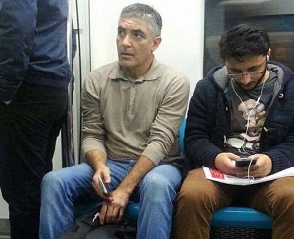 And it happens - George Clooney, Metro