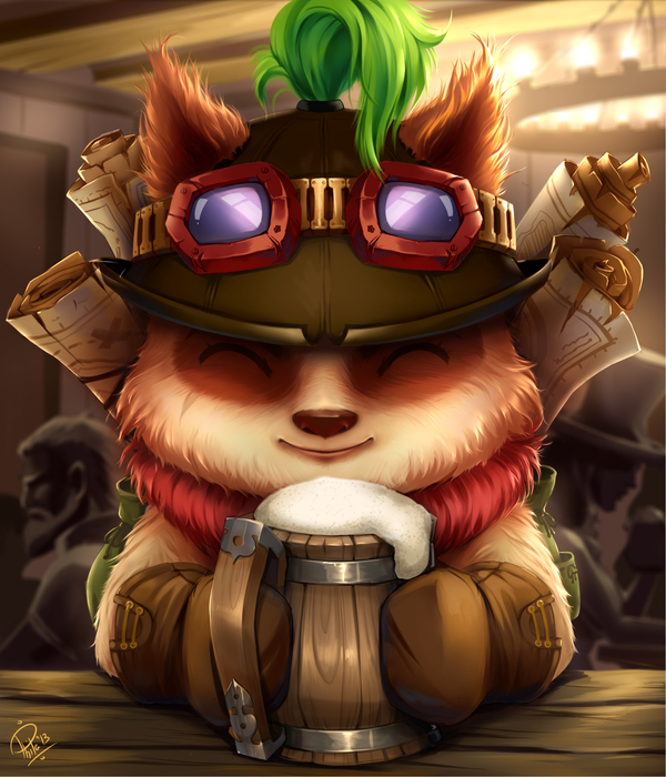 In the tavern - League of legends, Teemo