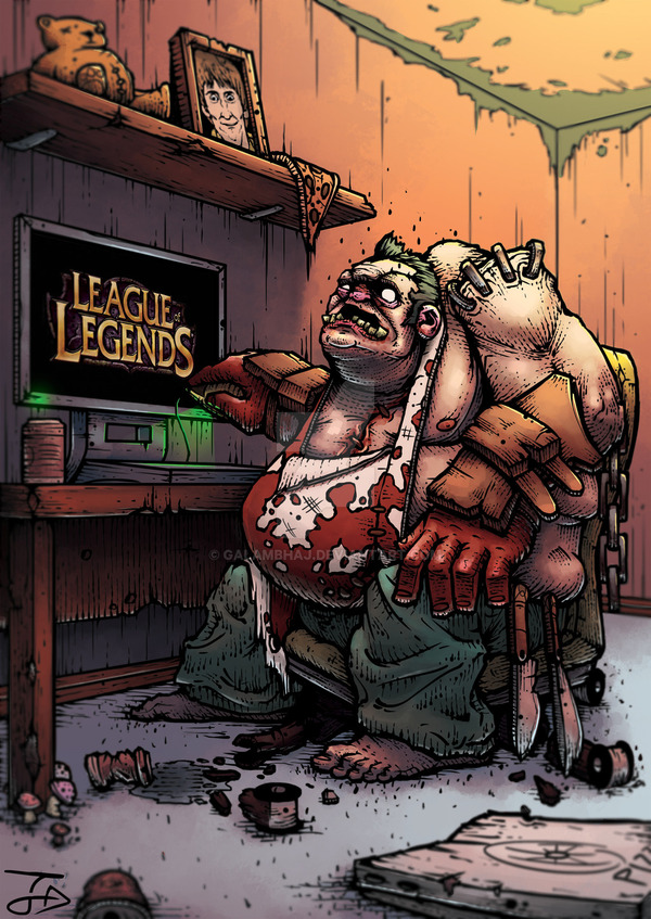 Пудж и Лига Легенд