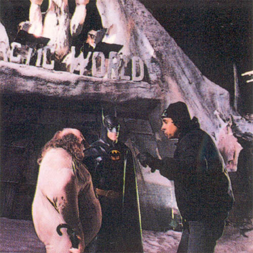 Behind the Scenes of Batman Returns (1992) - Movies, Behind the scenes, Batman, Tim Burton, Michael Keaton, Danny DeVito, Michelle Pfeiffer, Photos from filming, Longpost