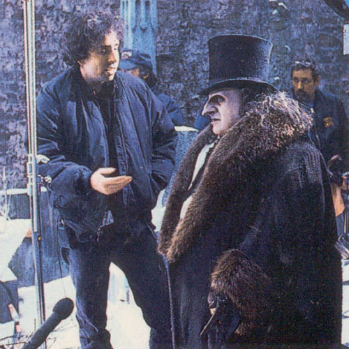 Behind the Scenes of Batman Returns (1992) - Movies, Behind the scenes, Batman, Tim Burton, Michael Keaton, Danny DeVito, Michelle Pfeiffer, Photos from filming, Longpost