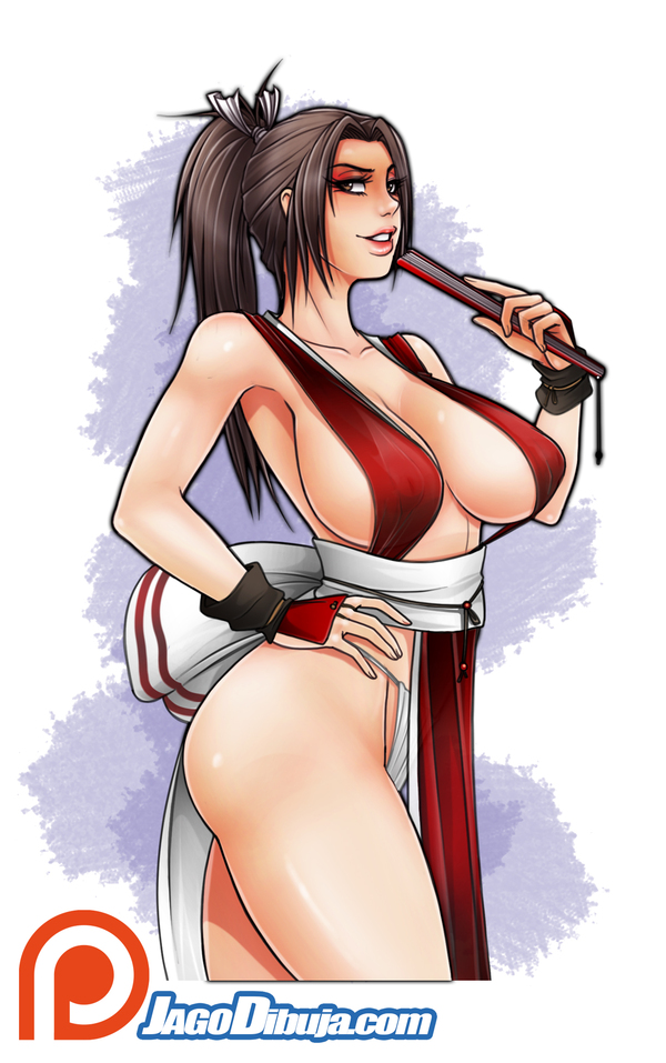 Mai Shiranui - NSFW, Jago, Jagoart, Аниме, Fatal Fury