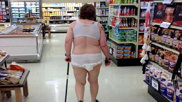 Просто посетители Walmart. Walmart, Люди, Чудаки, Длиннопост