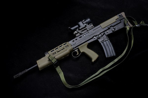 Assault rifle L85 (UK) - Weapon, Assault rifle, , Longpost, Great Britain, Guns