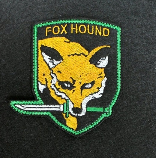 Brothers! - My, Metal gear solid, Metal gear, Embroidery, Embroidery, Fox, Foxhound