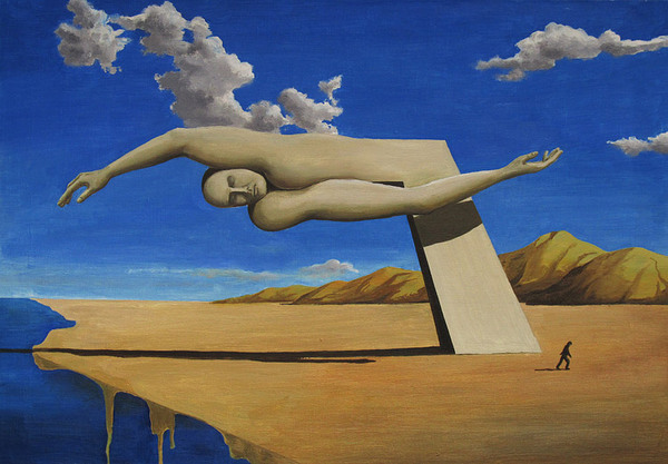 RUKOZHOP, 2014 Oil on canvas. 71 x 50 cm. - My, Surrealism, Painting, 