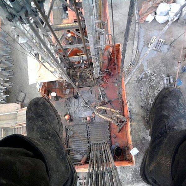 Drilling is a job for real men - Drilling, Watch, North, Cradle, Anti-phone service