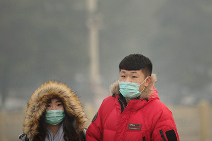 Smog-stricken Chinese offered clean air for 17 cents a breath - China, Air, Breath, Breathe