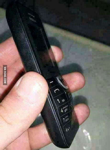 My Nokia is pregnant, I wonder what it will be? - Telephone, Nokia, Pregnant, 9GAG