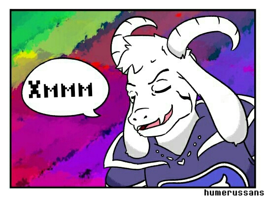 Комикс Undertale - Frisk, Asriel, Длиннопост