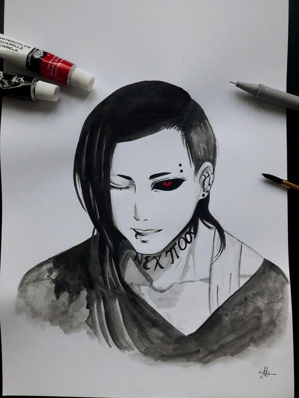 Uta from Tokyo Ghoul - My, My, , Tokyo ghoul, Anime