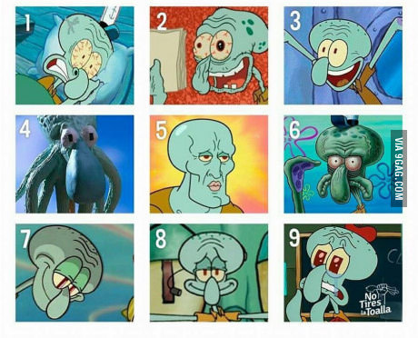 Based on the Squiduard scale, how are you feeling today? - Scale, Mood