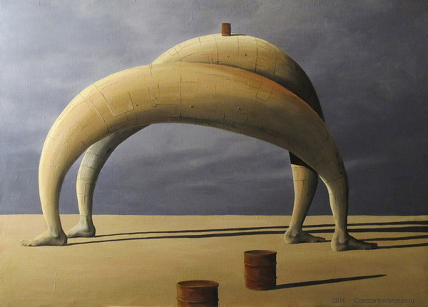 THE ROAD TO JINISTAN - My, Surrealism, Painting, Painting, Unclear