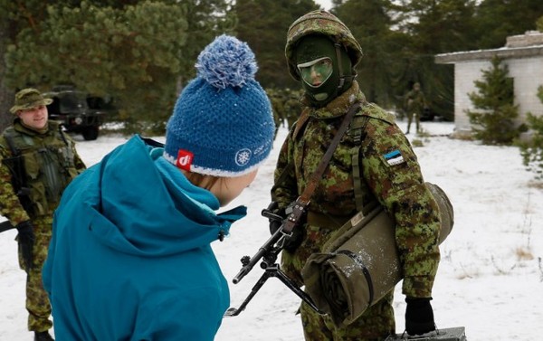Estonian reservists are so Estonian. - Weapon, Estonia, Strong, The president, Civil uprising, , 