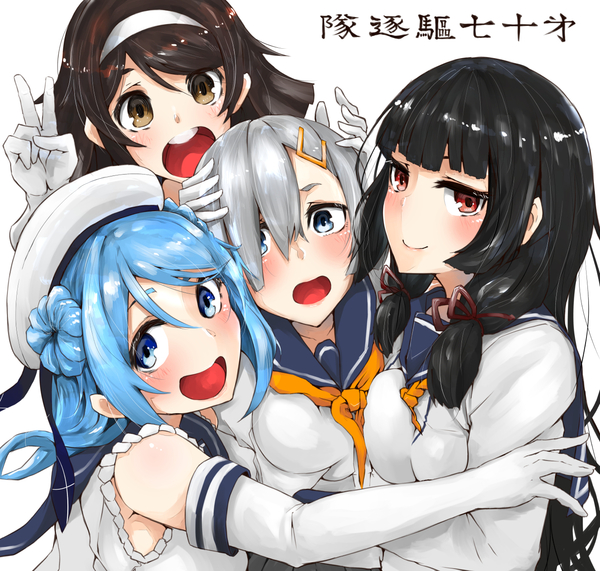 Канмусу - Tanikaze, Isokaze, Urakaze, Hamakaze, Kantai Collection, Аниме