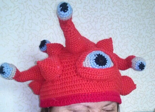 More on the topic of stoned hats: - My, Cap, Knitting, Drugs, Beholder, Beholder