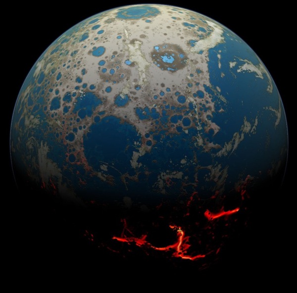Earth in the Catharchean era - about 4 billion years ago - Not mine, Antiquity, The science, Planet Earth, Interesting, Nauchpop