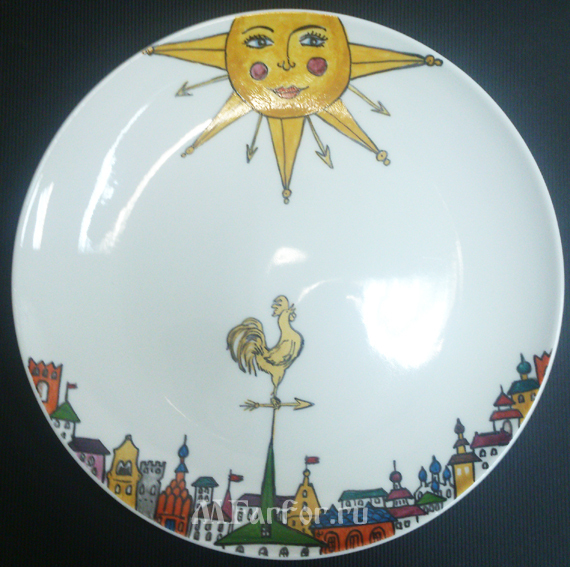 Hand painted plates - My, Painting, 