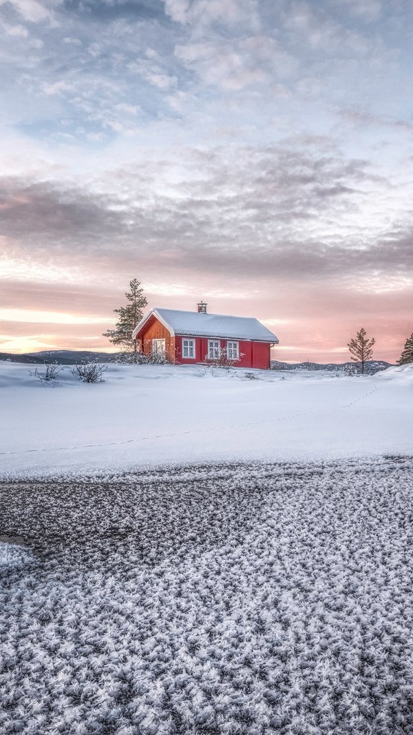 Cozy and quiet place - Cosiness, Quiet, Place, House, Snow, Winter