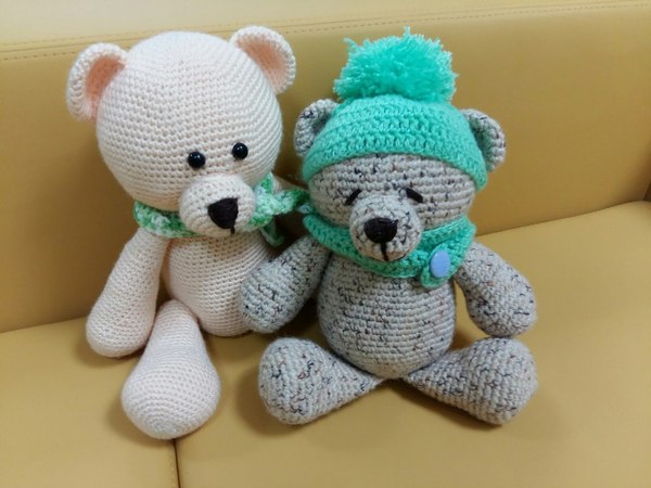 My bears - Longpost, The Bears, Needlework, Amigurumi, Toys, Knitting, My