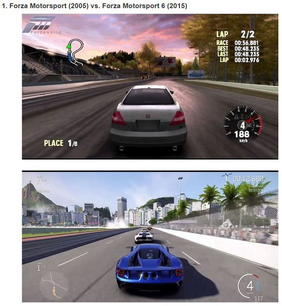 Famous car simulators in comparison with their first parts - Race, Games, Comparison, Longpost