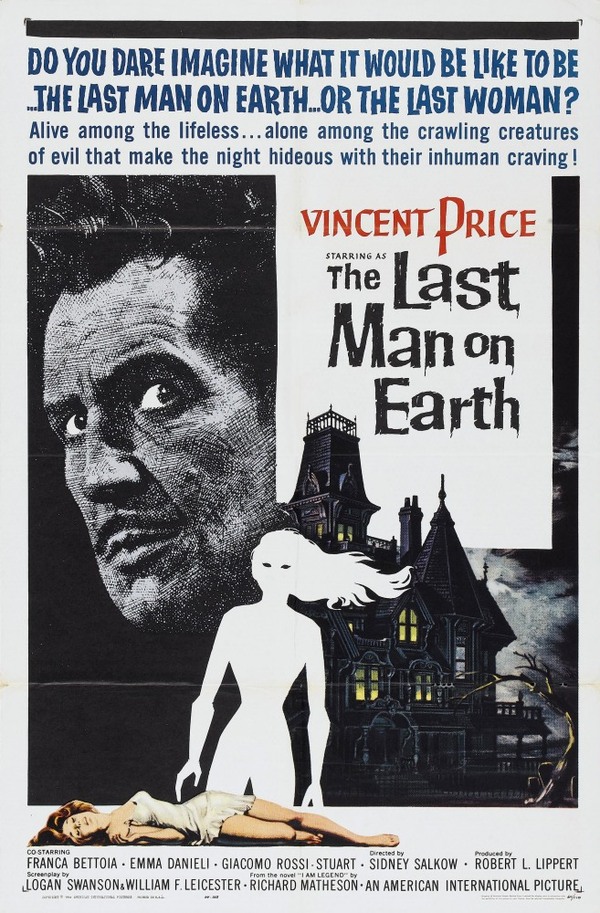 I advise you to see: The Last Man on Earth 1964 - I advise you to look, Zombie, Pandemic, Vincent Price, The last man on earth, Fantasy, Horror, Movies