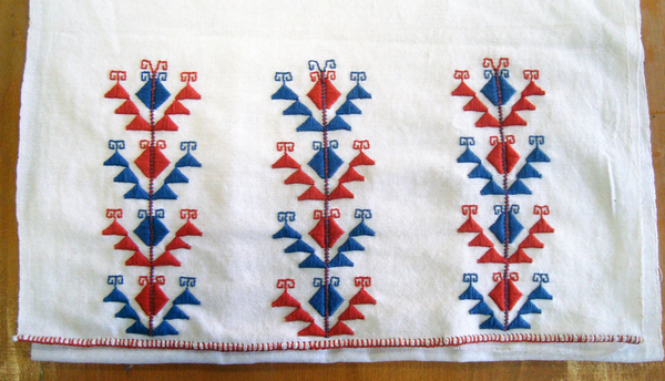 Towel handmade - My, Towel, My, Embroidery, Handmade