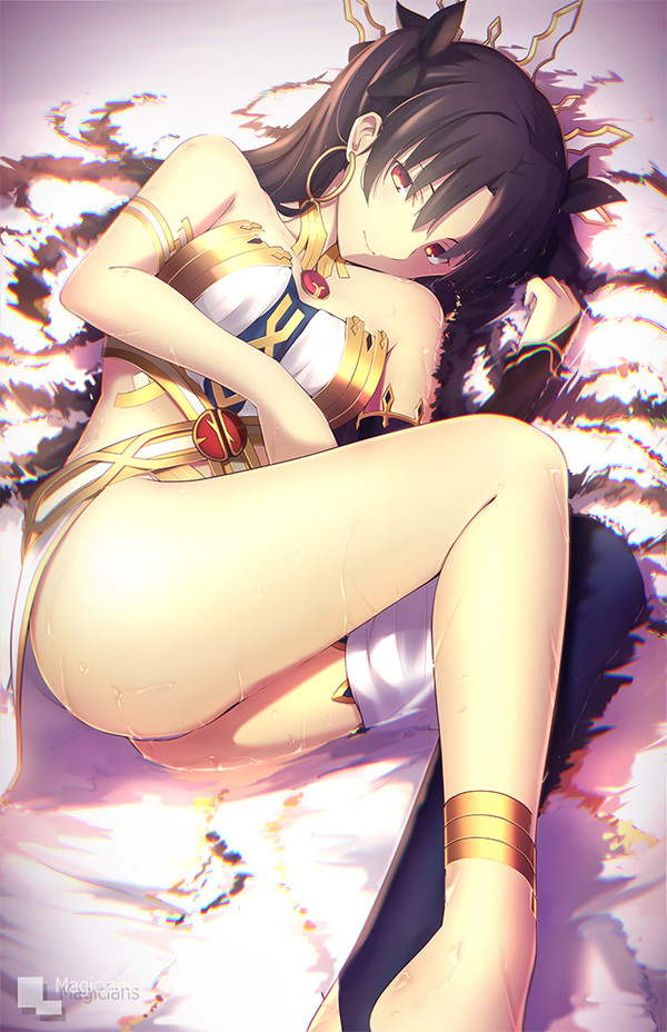 Anime Art 873 , Anime Art, Fate, Fate Grand Order, Tohsaka Rin, Ishtar