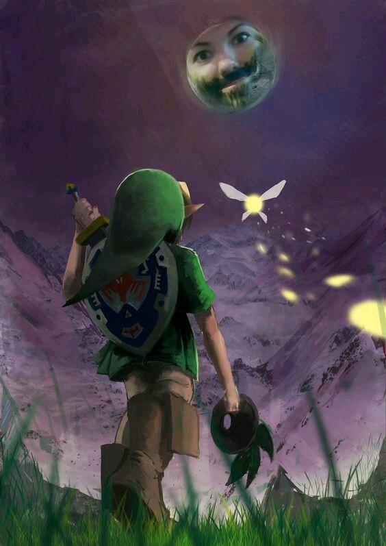 I am the moon - My, moon, The legend of zelda