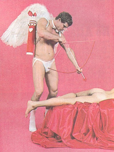 And he laughs and he laughs Evil joker mischievous Cupid - NSFW, Cupid, Prankster