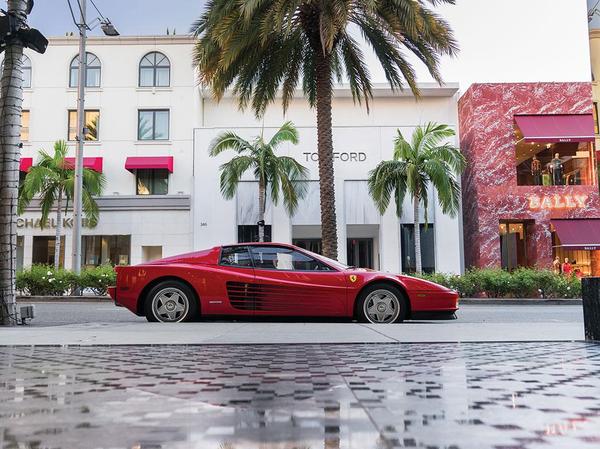 1986 Ferrari Testarossa - Авто, Длиннопост, Ferrari, Город, Ретро, Ретроавтомобиль