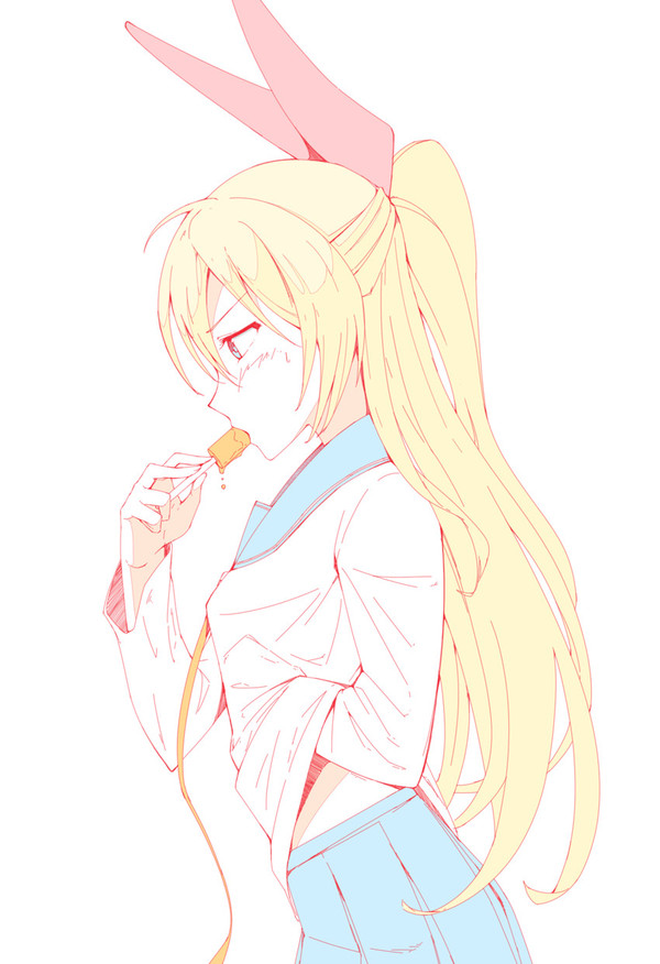 Kirisaki Chitoge - Anime, Art, Anime art, Nisekoi