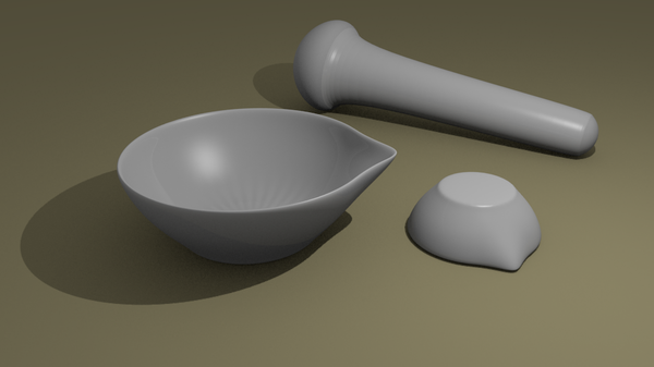 Проба пера в Blender