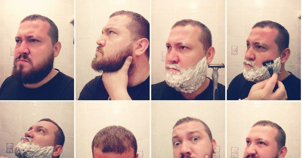 Как можно ходить с бородой