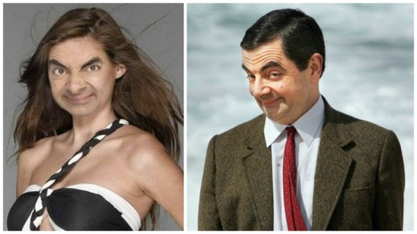 Mr BIN and his daughter - Humor, Mr. Bean, ADME, Relatives