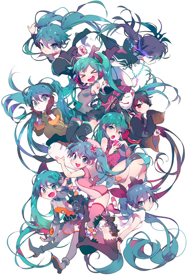 Miku - Anime, Anime art, Black rock shooter, Vocaloid, Hatsune Miku