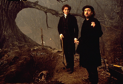 Behind the scenes of Sleepy Hollow - Movies, Behind the scenes, Sleepy Hollow, Tim Burton, Johnny Depp, Christina Ricci, Christopher Walken, Longpost