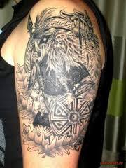 Tattoo Slavic, pagan themes - Tattoo, , Paganism, Longpost