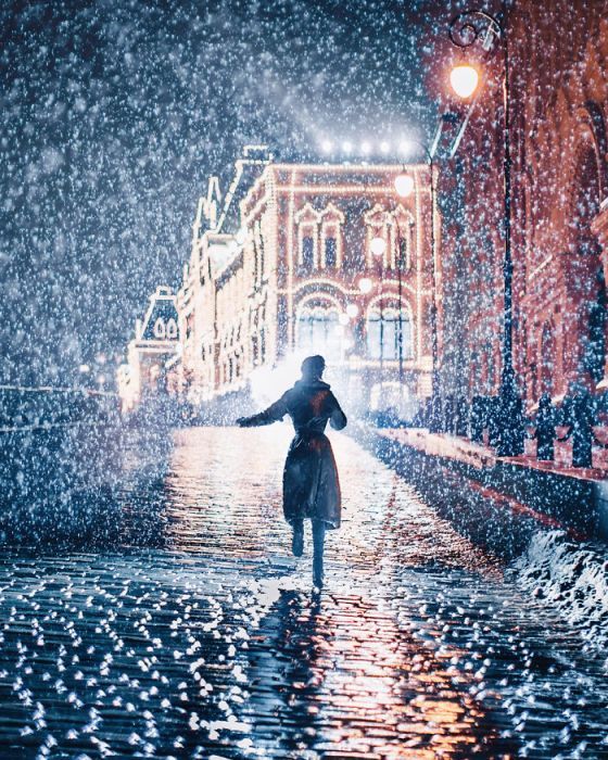 New Year's Eve Moscow. - The photo, Moscow, New Year, Mood, Holidays, Longpost