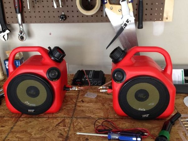 portable speakers - Craft, Loudspeakers, Canister, Longpost, Idea