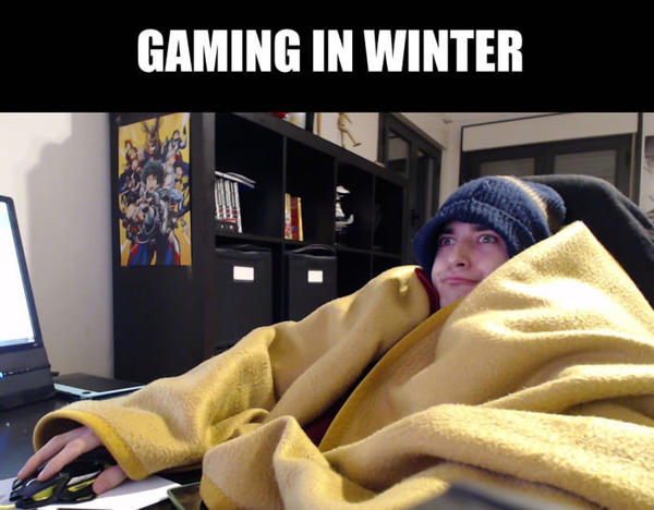 Когда играешь зимой