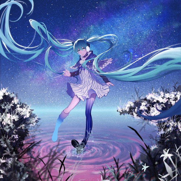 Hatsune Miku , Vocaloid, Hatsune Miku, Anime Art