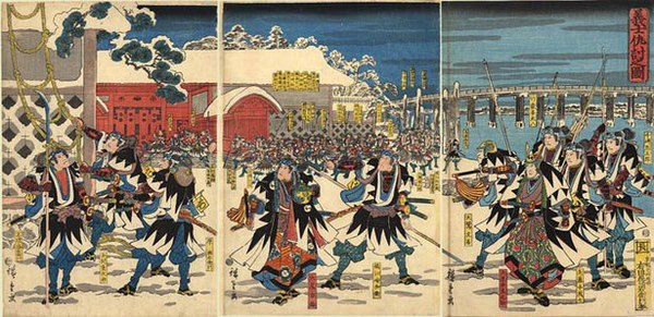 Revenge of the forty-seven samurai - Seppuku, Revenge, Japan, Ronin