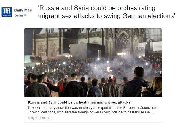 The post “Russia was accused of organizing sexual attacks on immigrants in Germany”: all of a sudden, this is a fake - My, Politics, Propaganda, media, Migrants, Exposure, Fake, Media and press