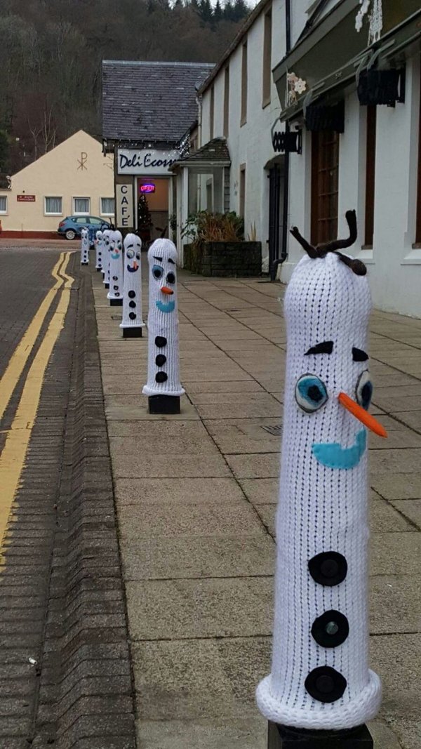 dressed up - Photo, snowman, No snow